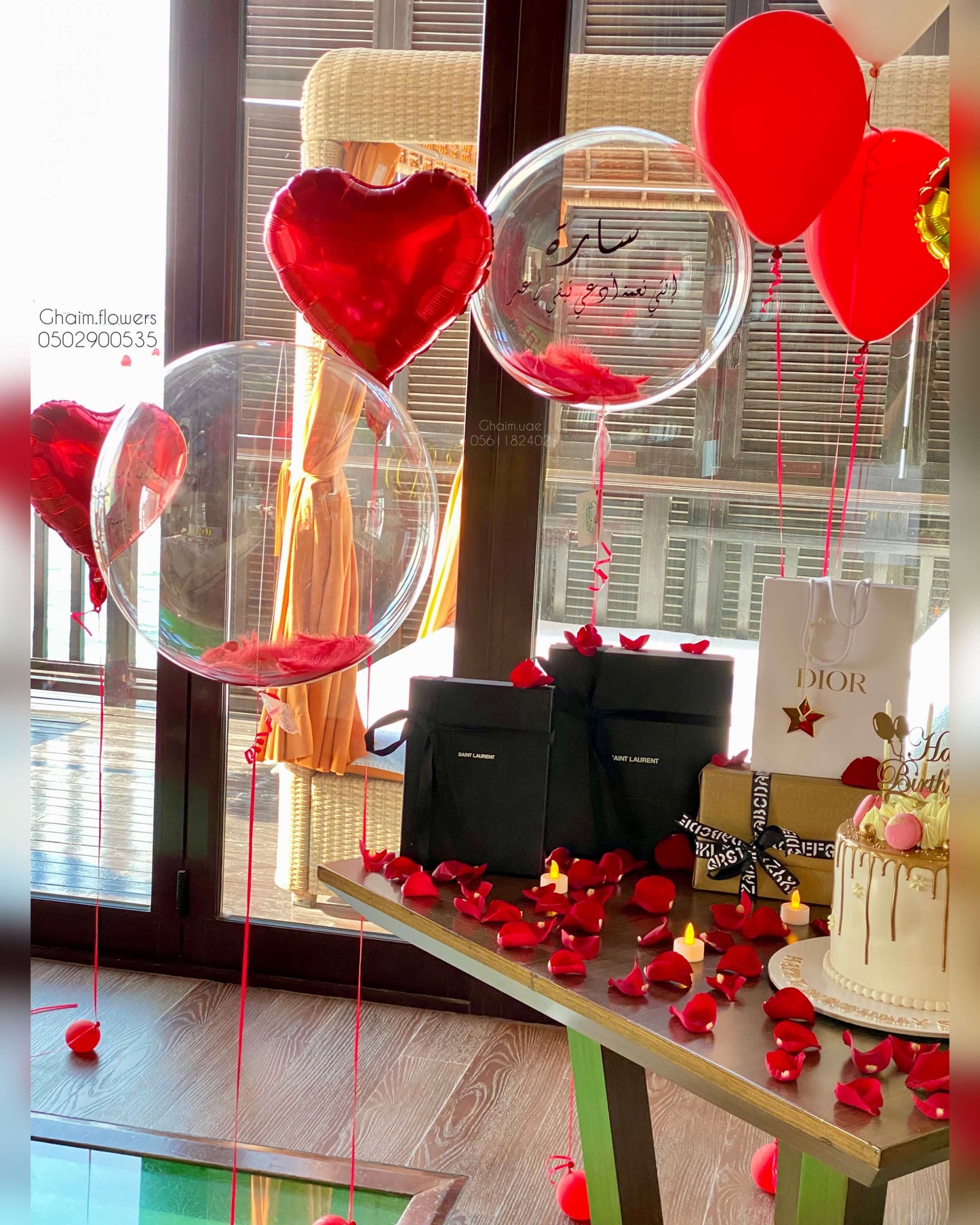VIP Romantic Birthday & Rose Petal Experience
