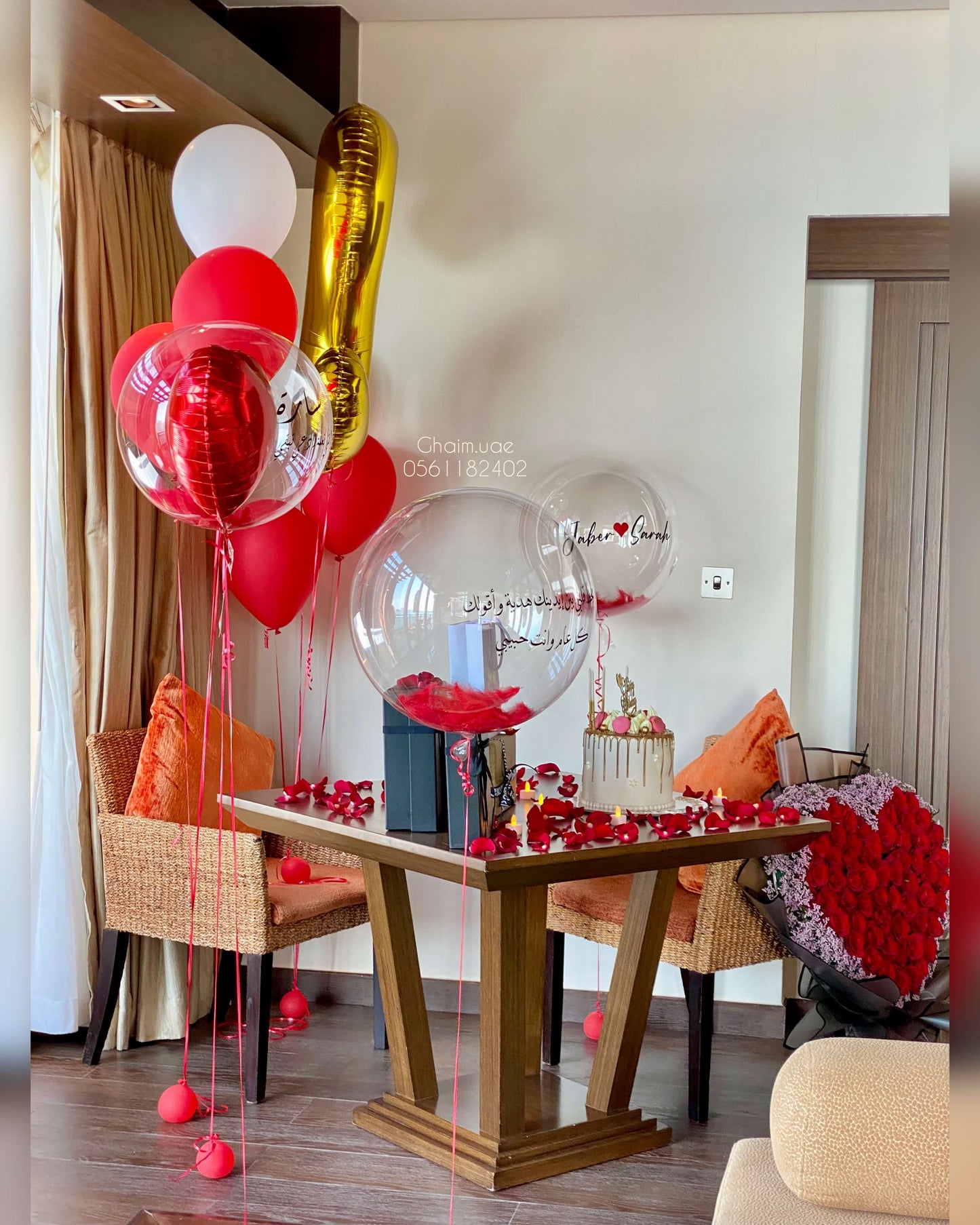 VIP Romantic Birthday & Rose Petal Experience